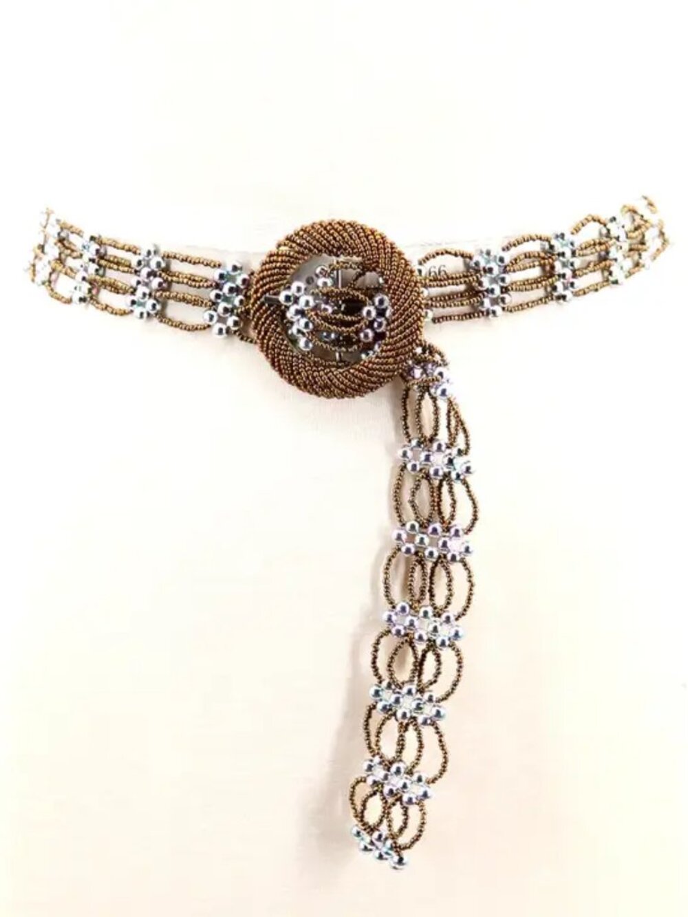 Vintage style Beaded Belt  NEW!